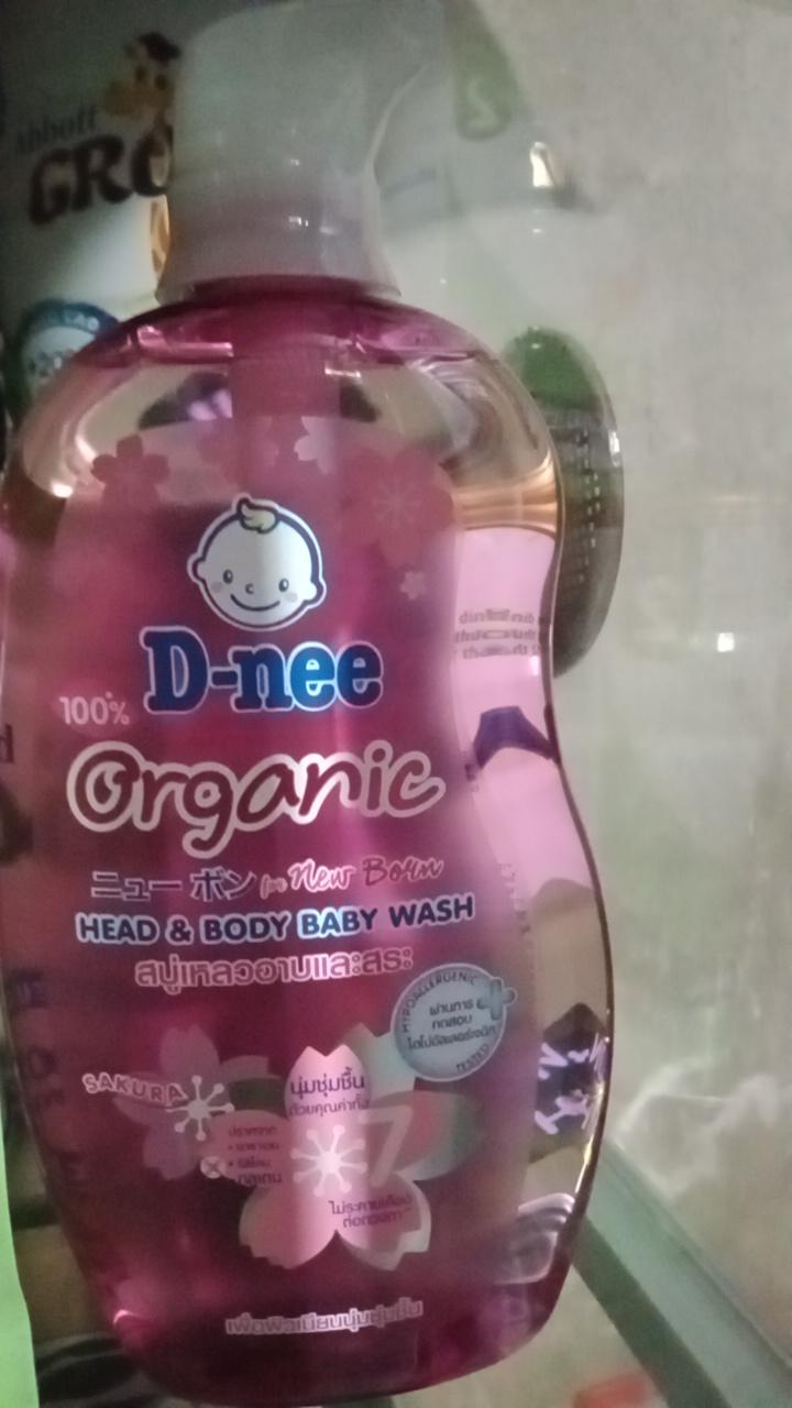 Sữa tắm gội toàn thân Dnee dịu nhẹ cho bé 800ml - Chiết xuất thiên nhiên, không Paraben, an toàn và thơm mát