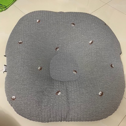 Gối Chống Trào Ngược Rototo Bebe Cao Cấp Hàn Quốc - Vải Ripple Nhăn, Hỗ Trợ Trẻ Từ Sơ Sinh, Thiết Kế Dễ Dàng Vệ Sinh