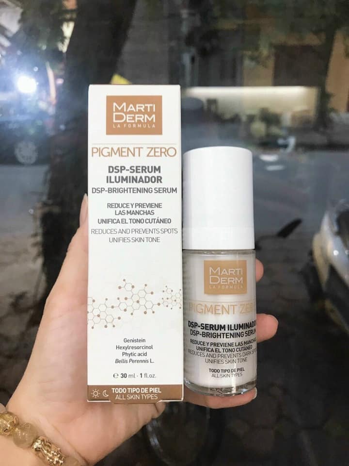 Tinh Chất Sáng Da MartiDerm Pigment Zero DSP Illuminator - Giảm Nám Tàn Nhang, Làm Sáng Da, Serum Dưỡng Da Cao Cấp 30ml