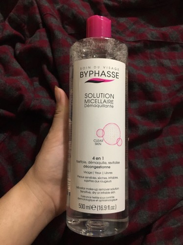 Nước Tẩy Trang Byphasse Solution Micellaire Face 500ml - Giúp Làm Sạch Sâu, Tẩy Trang Hiệu Quả Cho Tất Cả Loại Da
