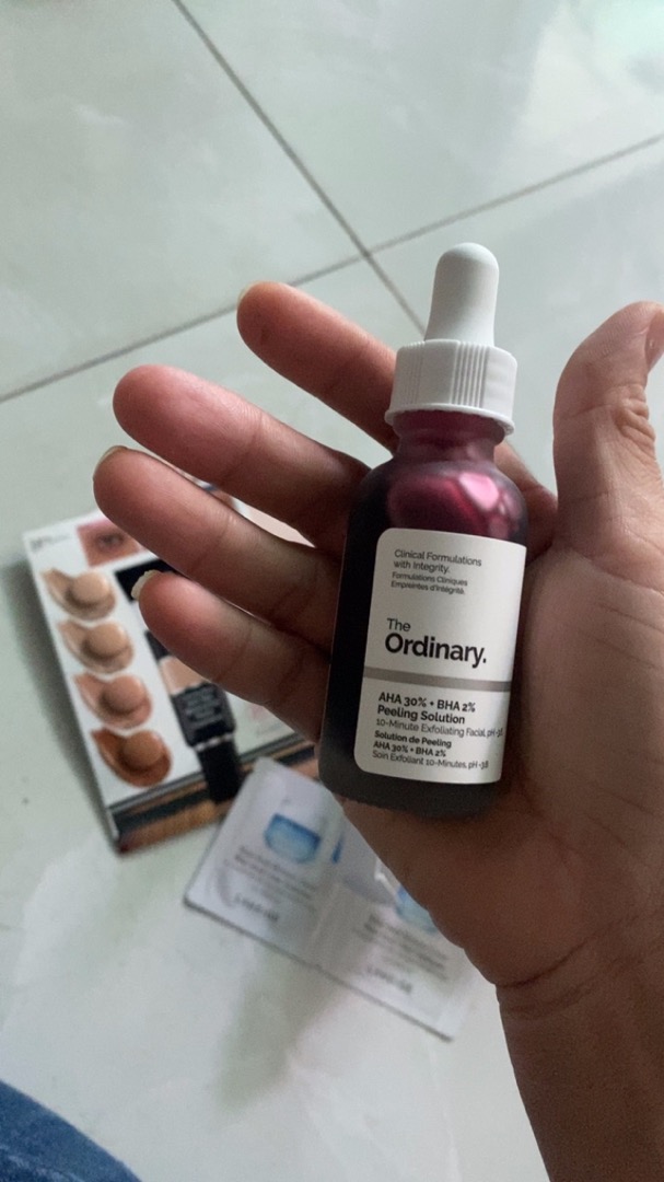 Tẩy Da Chết The Ordinary AHA 30% + BHA 2% Peeling Solution 30ml - Dưỡng Trắng, Giảm Mụn, Làm Mịn Da Chuyên Sâu