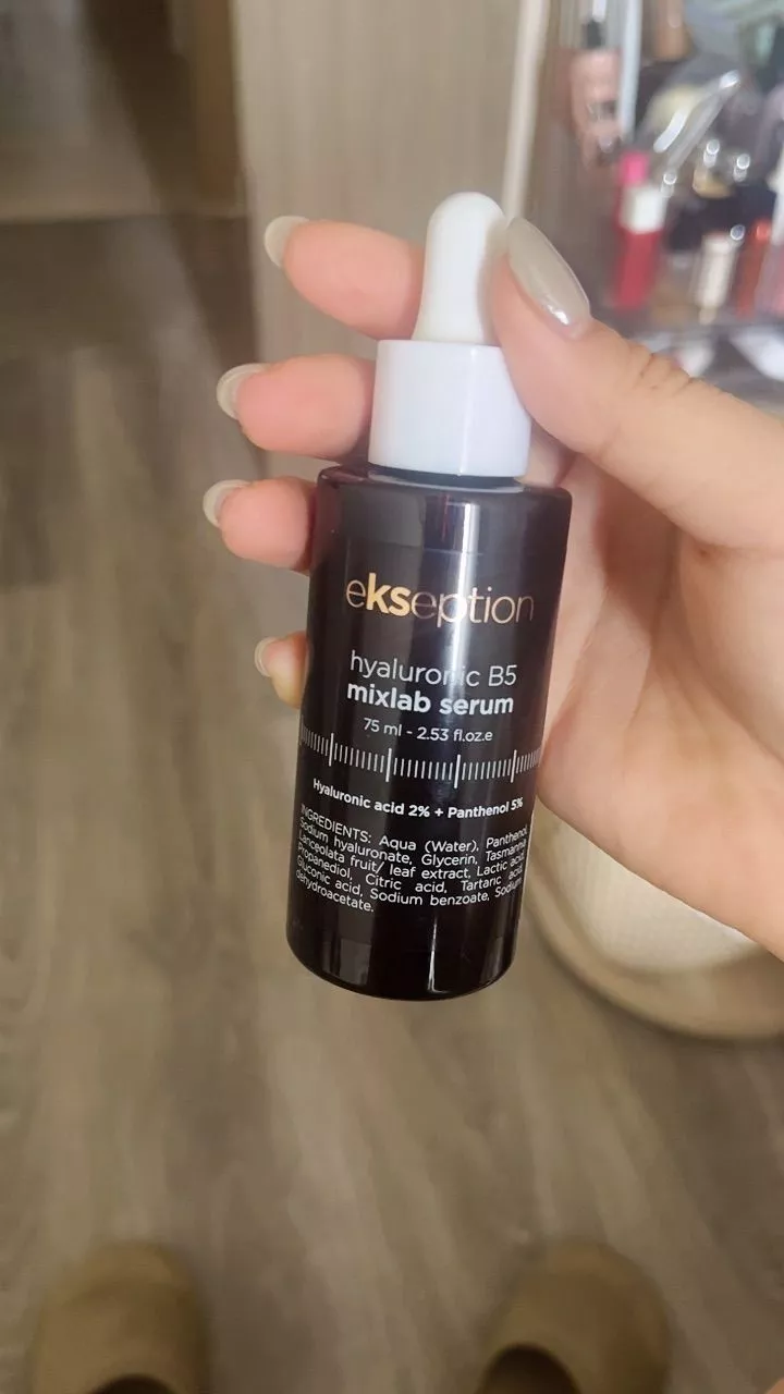 Serum Dưỡng Ẩm Phục Hồi Ekseption Hyaluronic B5 Mixlab - Cung Cấp Độ Ẩm Sâu, Giúp Làm Dịu Da Nhạy Cảm, 75ml