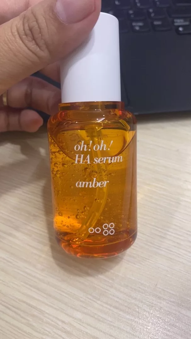 Tinh Chất Dưỡng Ẩm Oh!Oh! HA Serum Amber 30ml - Hỗ Trợ Cấp Nước, Dưỡng Sáng Da, Phù Hợp Mọi Loại Da