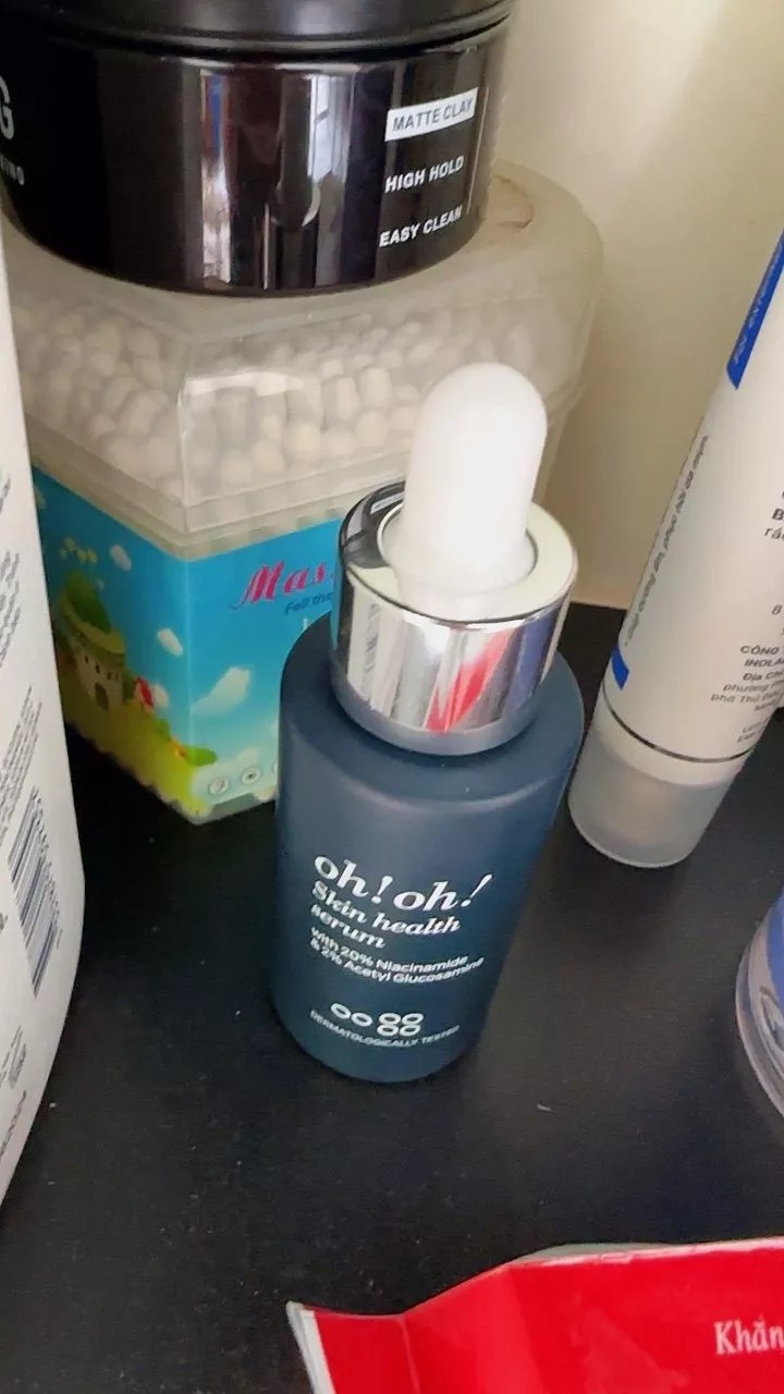 Tinh Chất Oh!oh! Skin Health Serum 30ml - Dưỡng Sáng, Mờ Thâm Nám, Giảm Mụn với 20% Niacinamide - Sản Phẩm Chăm Sóc Da Hàn Quốc