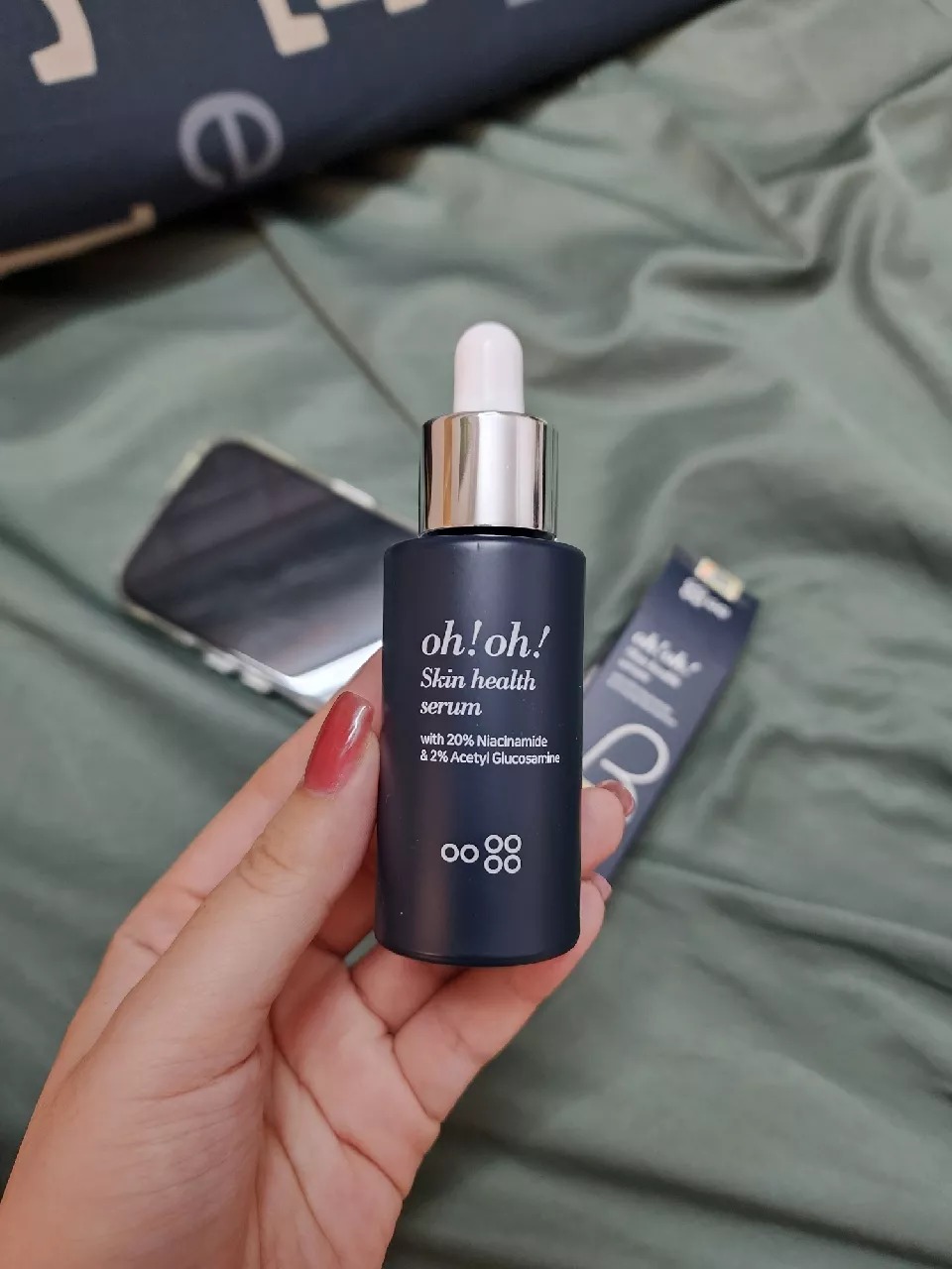 Tinh Chất Oh!oh! Skin Health Serum 30ml - Dưỡng Sáng, Mờ Thâm Nám, Giảm Mụn với 20% Niacinamide - Sản Phẩm Chăm Sóc Da Hàn Quốc