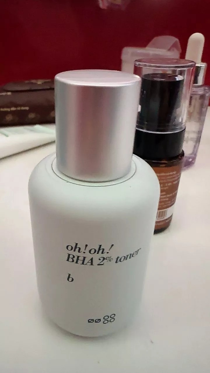 Toner Tẩy Tế Bào Chết Oh!Oh! BHA 2% - Sạch Sâu, Ngăn Ngừa Mụn Cho Da Dầu - Hàn Quốc, 75ml