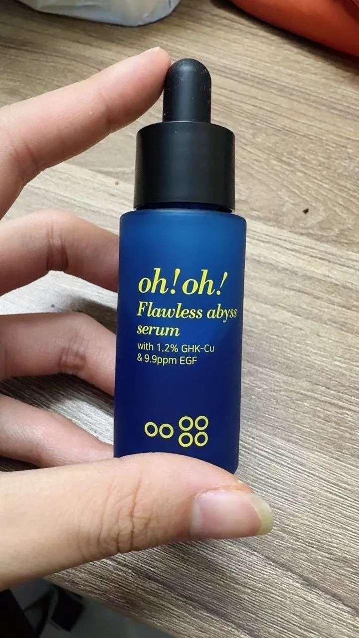 Serum Hỗ Trợ Cải Thiện Sẹo Lõm Oh!Oh! Flawless Abyss - Dưỡng Da Mịn Màng, Chiết Xuất Thiên Nhiên, 20ml