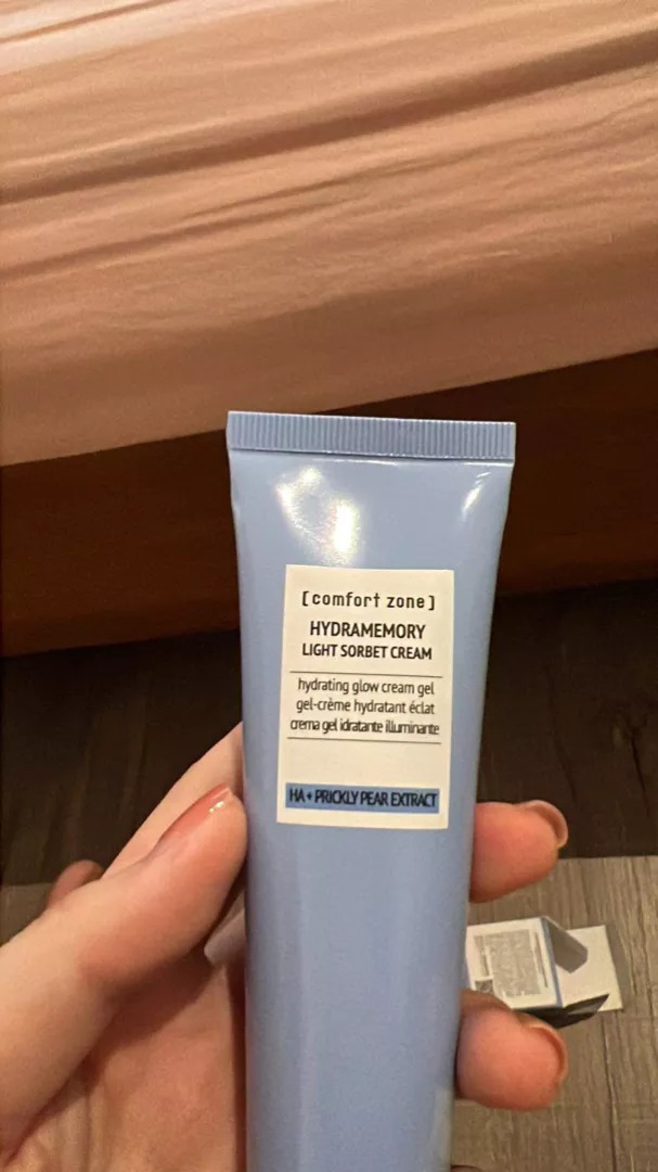 Kem Dưỡng Ẩm Comfort Zone HydraMemory Cream Gel 60ml Cho Da Dầu - Chứa Hyaluronic Acid, Dưỡng Ẩm Sâu, Phục Hồi Làn Da Rạng Rỡ