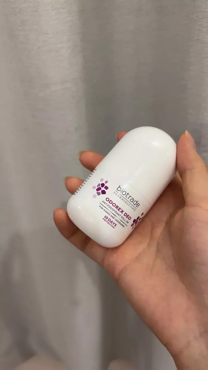 Lăn Khử Mùi Biotrade Odorex Deo Antiperspirant Roll-on - Giảm Mồ Hôi và Mùi Khó Chịu - Bảo Vệ Da Đến 7 Ngày - 20ml