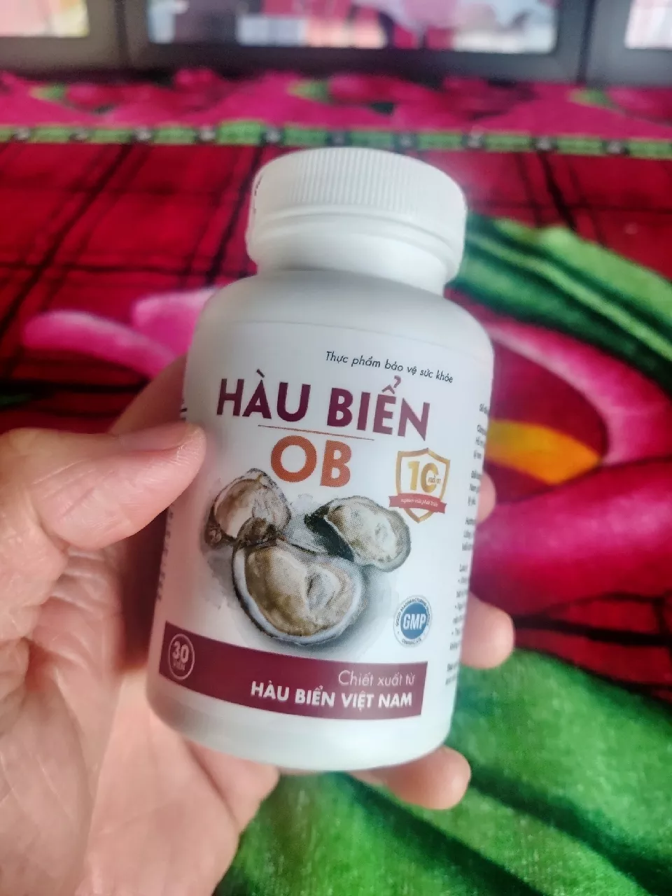 (Hàng nhập khẩu) Viên uống tinh hàu biển OB lọ 30 viên