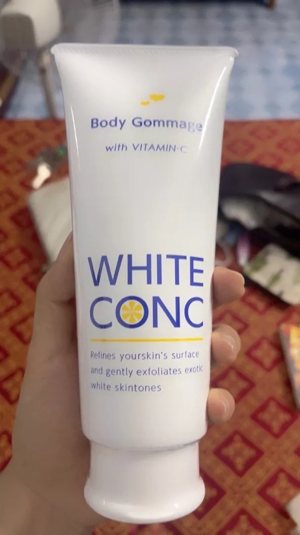 Tẩy Da Chết White Conc Body Nhật Bản - Chống Đốm Nâu Niệm Giúp Da Mịn Màng 150ml - Dưỡng Da Từ Thiên Nhiên
