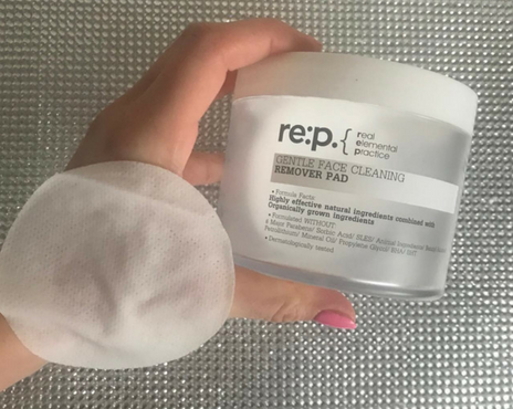 Miếng Tẩy Trang Re:p Gentle Face Cleaning Remover Pad 70 Miếng - Dành Cho Da Nhạy Cảm, Hiệu Quả Tẩy Trang Sạch Gấp 5 Lần