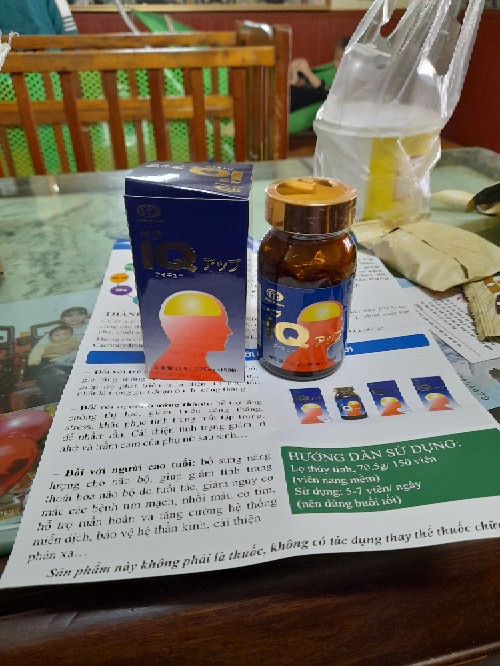 Viên uống bổ não Pep IQ Up Nhật Bản - Tăng cường trí nhớ, hỗ trợ IQ với thành phần thiên nhiên, 150 viên uống hàng ngày