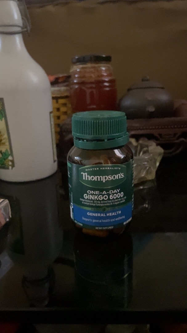 Viên uống Thompson's One A Day Ginkgo 6000mg - Hỗ trợ tăng cường trí nhớ, bổ não, cải thiện tuần hoàn máu hiệu quả
