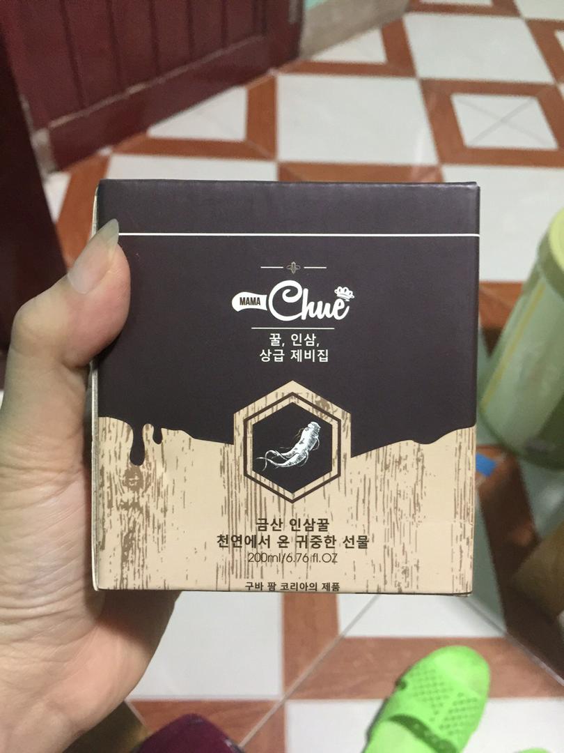 Sâm nghệ mật ong Mama Chue Hàn Quốc 500ml - Tăng cường sức khỏe, làm đẹp da, hỗ trợ miễn dịch cho cả gia đình từ 10 tuổi trở lên