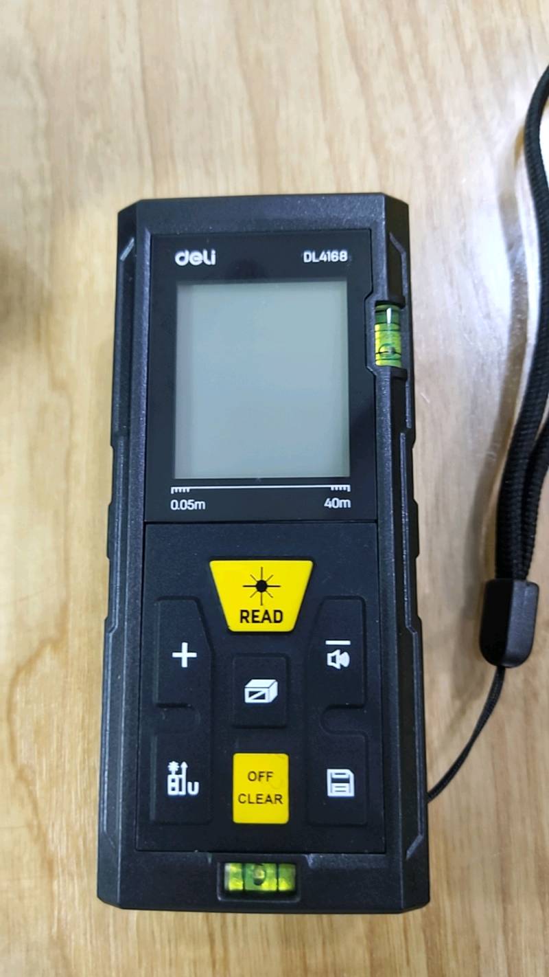 Máy Đo Khoảng Cách Bằng Laser Deli - Thiết Bị Đo Đạc Chính Xác, Siêu Nhỏ Gọn, Dễ Sử Dụng, Đo 40m-100m