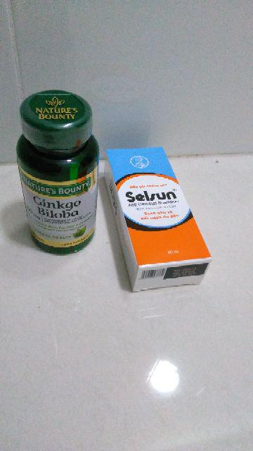Viên uống Ginkgo Biloba 60mg Nature's Bounty - Hỗ trợ trí nhớ và sức khỏe não bộ, 200 viên cho người trưởng thành