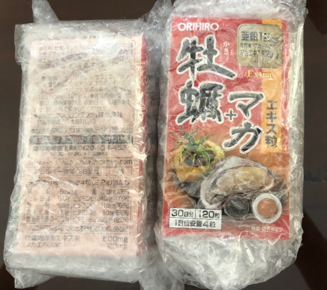 Viên Uống Tinh Chất Hàu Tươi Maca Orihiro - Hỗ Trợ Tăng Cường Sinh Lực Nam Giới, 120 Viên Nhật Bản