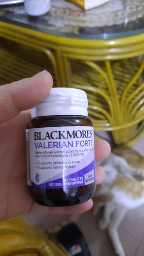 Viên Uống Hỗ Trợ Giấc Ngủ Blackmores Valerian Forte 2000mg - Cải Thiện Giấc Ngủ Ngon Hơn, Giảm Căng Thẳng, 30 Viên
