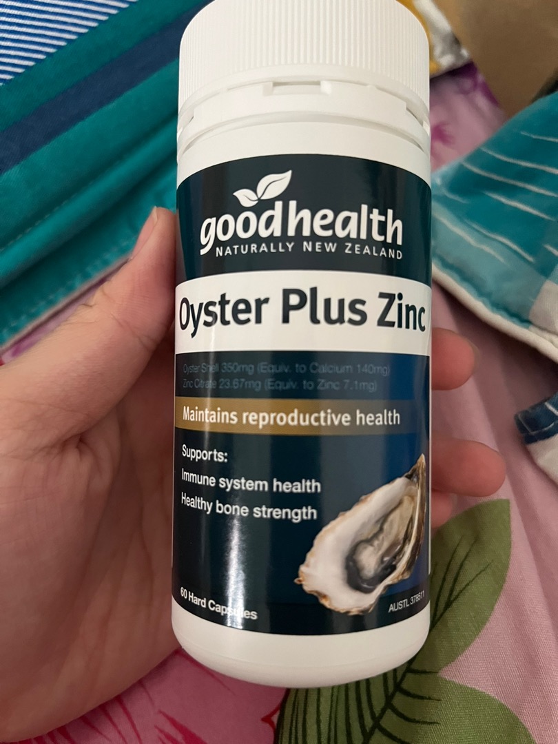 Tinh Chất Hàu Oyster Plus Zinc Goodhealth 60 Viên - Hỗ Trợ Tăng Cường Sinh Lý Nam Giới Hiệu Quả từ Úc
