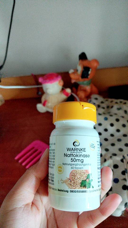 Viên Uống Warnke Nattokinase Phòng Ngừa Tai Biến - Tăng Cường Lưu Thông Máu & Cải Thiện Trí Nhớ - 60 Viên Hỗ Trợ Sức Khỏe Tốt Nhất
