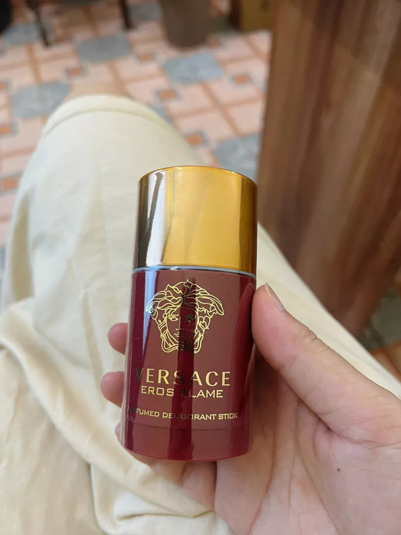 Lăn khử mùi Versace Eros Flame 75ml - Deodorant Stick Nam Hương Thơm Quyến Rũ, Ngăn Ngừa Mồ Hôi Hiệu Quả