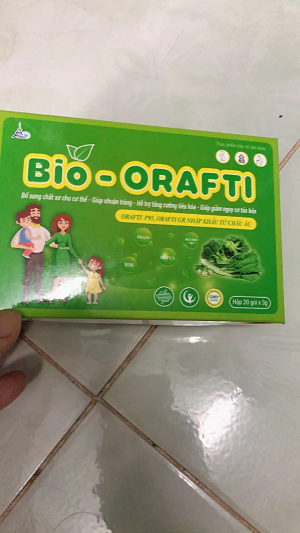 Cốm Hỗ Trợ Tiêu Hóa Tăng Cường Chất Xơ Cho Trẻ Bio Orafti - Bổ Sung Từ Rau Củ, Trái Cây, Ngũ Cốc - Giúp Khắc Phục Tình Trạng Táo Bón
