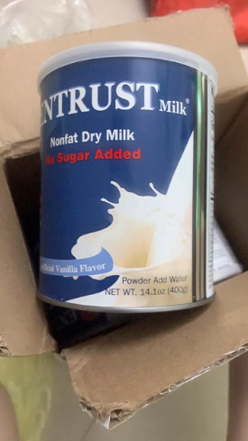 Sữa Entrust Milk Hương Vani Dinh Dưỡng Cho Người Tiểu Đường và Ăn Kiêng - Hỗ Trợ Sức Khỏe, Dễ Tiêu Hóa, Chất Lượng Cao 400g