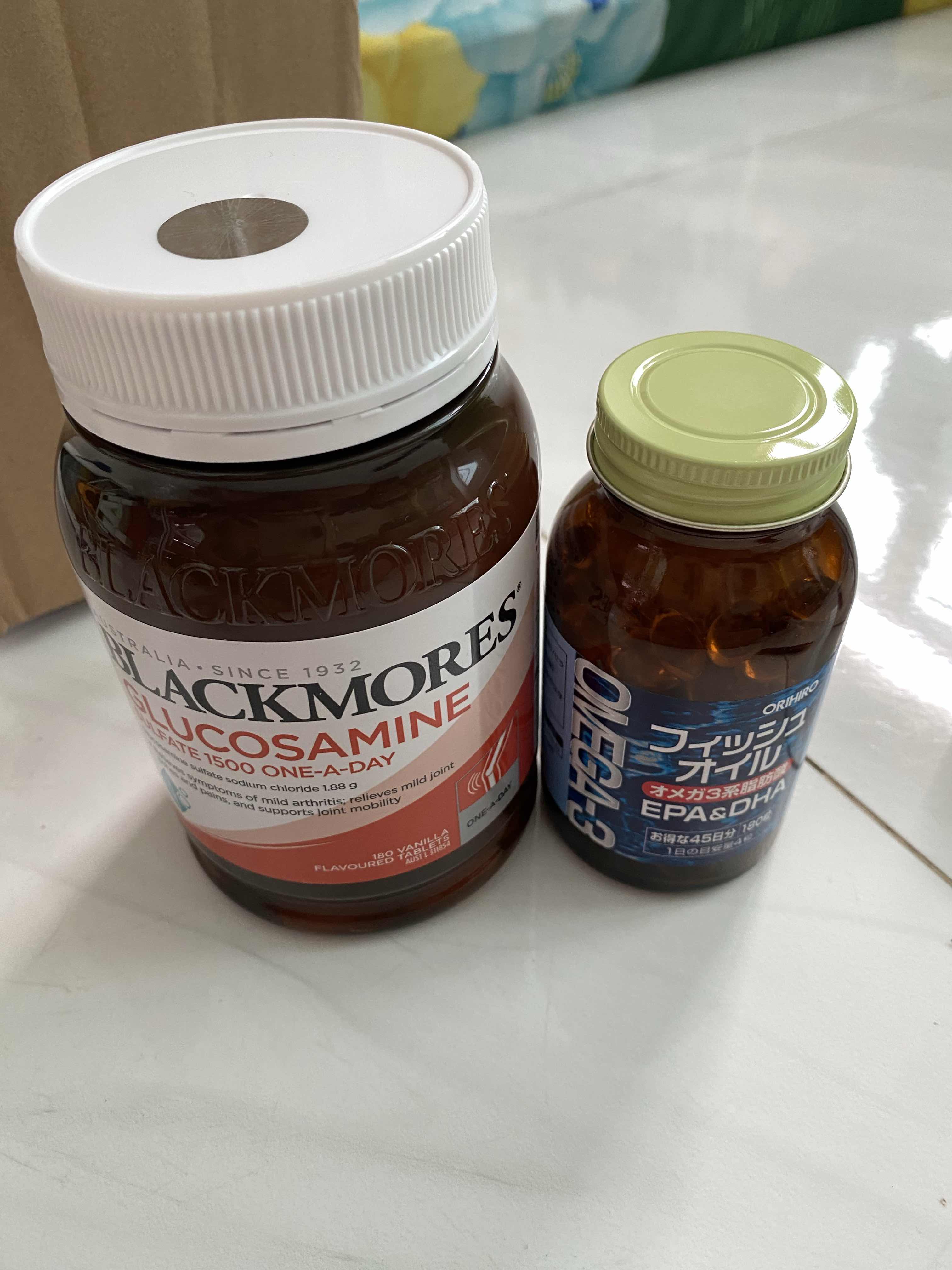 Dầu Cá Omega 3 Orihiro Nhật Bản 180 Viên - Hỗ Trợ Tim Mạch, Trí Não và Thị Lực, Hàm Lượng Omega 3 Cao 300mg Trong 1 Liều Dùng
