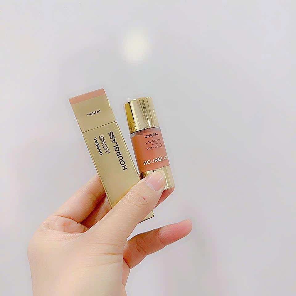 Má hồng kem Hourglass Unreal Liquid Blush - Phấn trang điểm cho gương mặt tươi sáng, kết cấu lỏng nhẹ, bền màu 12 giờ, nhiều màu sắc hấp dẫn