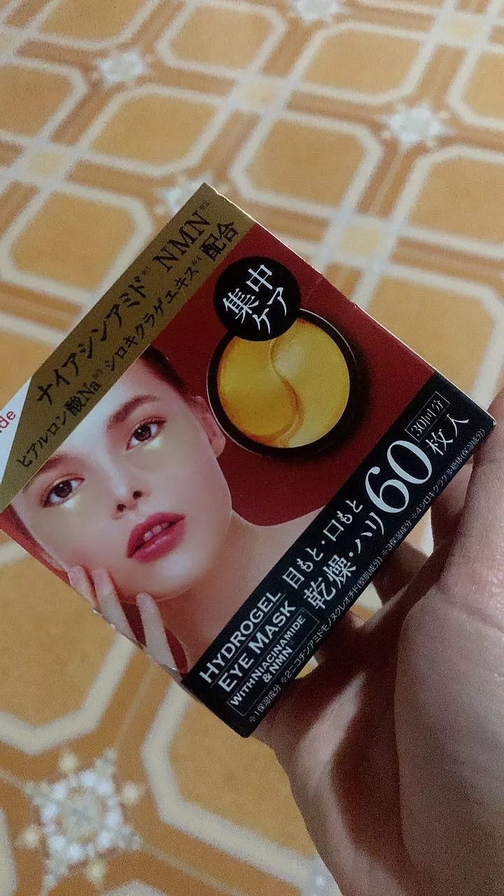 Mặt nạ mắt Hydrogel Cosparade Niacinamide - Giảm quầng thâm, làm sáng da, giảm nhăn cho đôi mắt tươi trẻ - 60 miếng