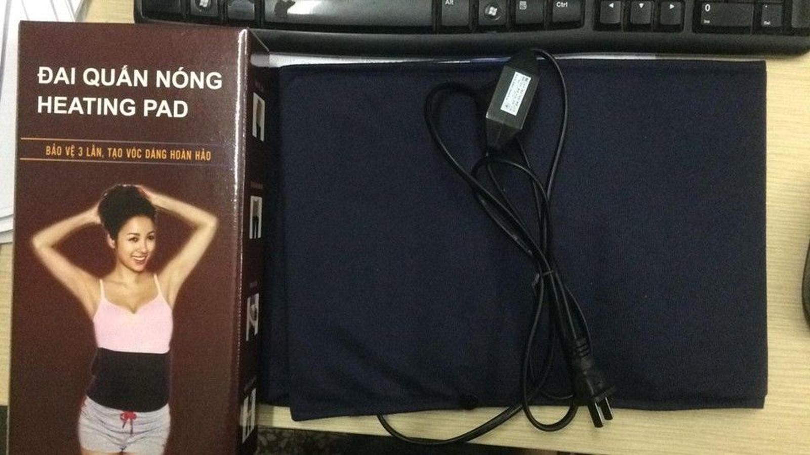 Đai Quấn Nóng Heating Pad - Hỗ Trợ Giảm Mỡ Bụng, Ôm Sát Eo, Thân Hình Săn Chắc, Sản Phẩm Thời Trang Sau Sinh Tại Nhà