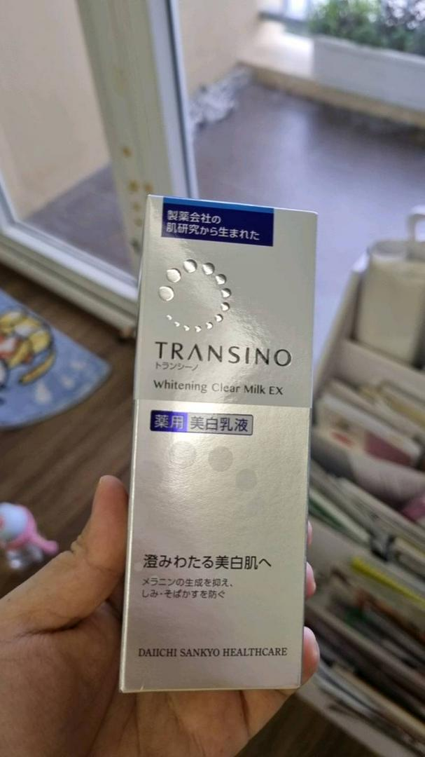 Sữa Dưỡng Trắng Da Transino Whitening Clear Milk EX 120ml - Hỗ Trợ Làm Sáng Da, Giảm Nám, Cải Thiện Da Khô, Đều Màu Da