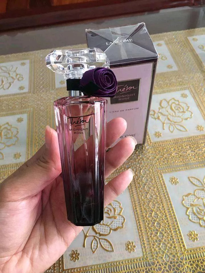 Nước Hoa Nữ Lancome Tresor Midnight Rose Eau De Parfum 50ml - Hương Thơm Lãng Mạn, Quyến Rũ, Phù Hợp Cho Buổi Tối, Sự Kiện Đặc Biệt
