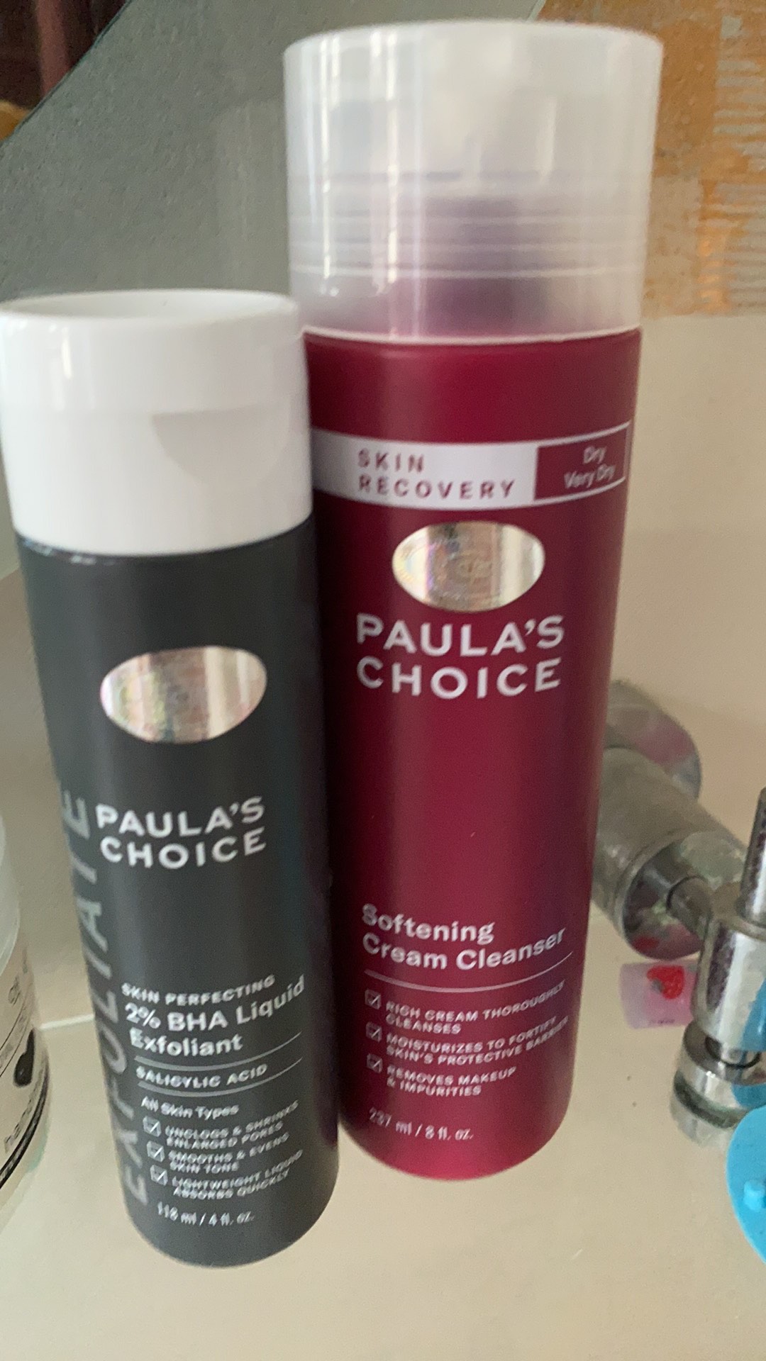 Sữa Rửa Mặt Paula's Choice Skin Recovery Softening Cream Cleanser 237ml - Giúp Làm Sạch, Dưỡng Ẩm Da Nhạy Cảm, Chăm Sóc Da Tổn Thương
