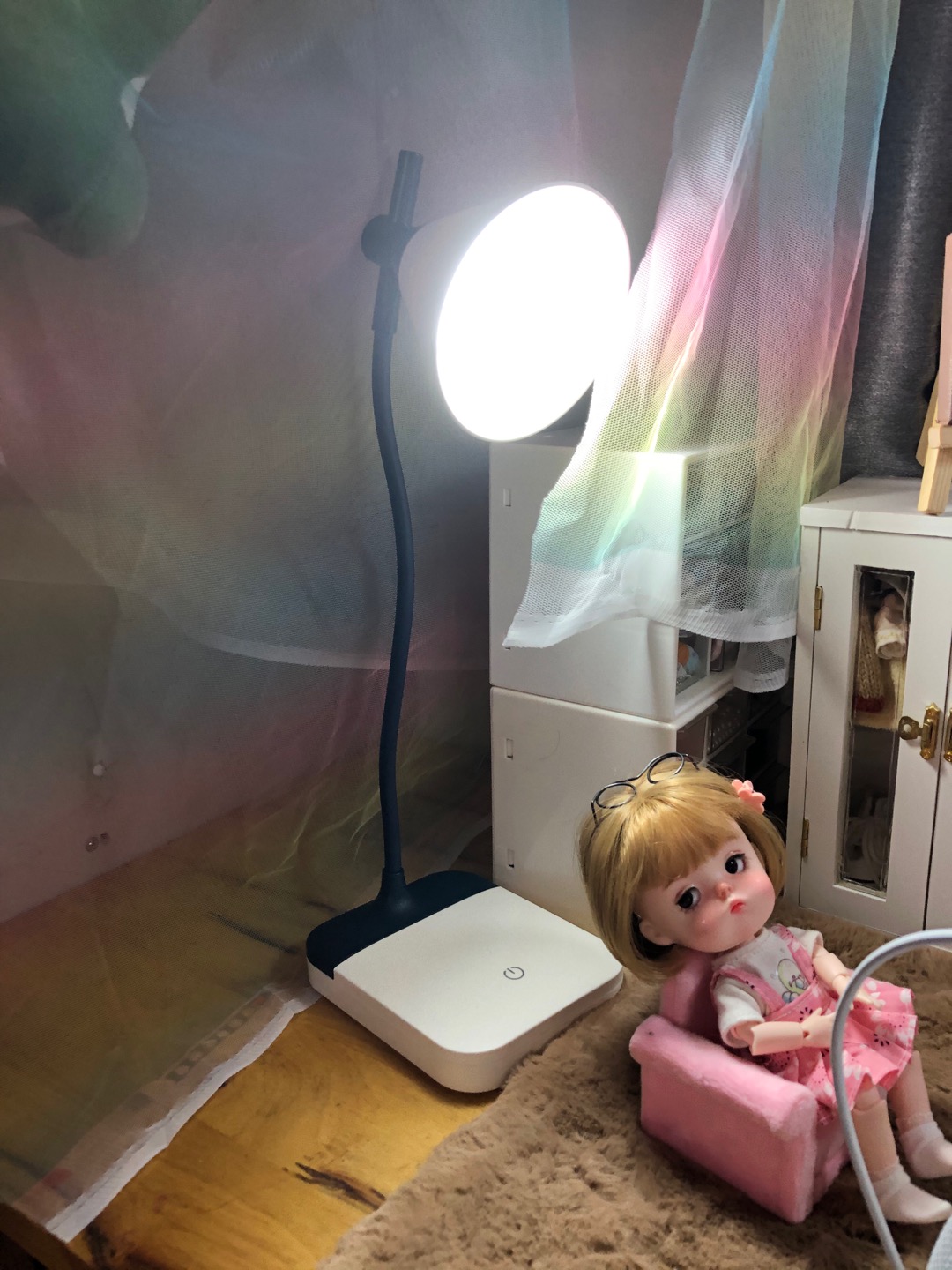 Đèn Led Tích Điện 3 Độ Sáng, Đèn Bàn Đọc Sách và Trang Trí Nhà Cửa - Thiết Kế Hiện Đại, Tiện Dụng, Chống Chói
