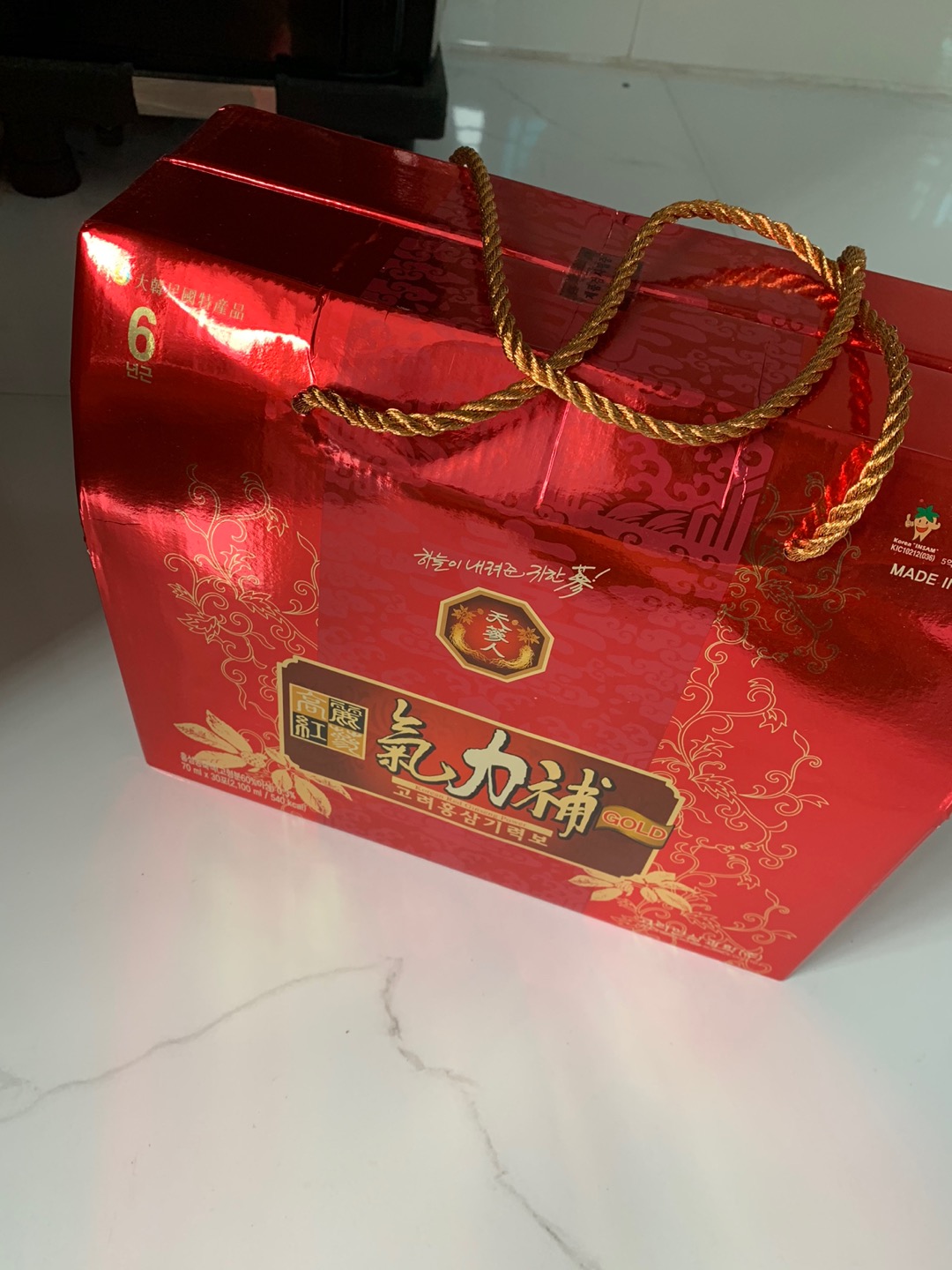 Nước Hồng Sâm Korean Red Ginseng Giryockbo Dạng Túi - Giải Pháp Bổ Sung Sức Khỏe Từ Nhân Sâm Hàn Quốc, Hỗ Trợ Tăng Cường Sức Đề Kháng