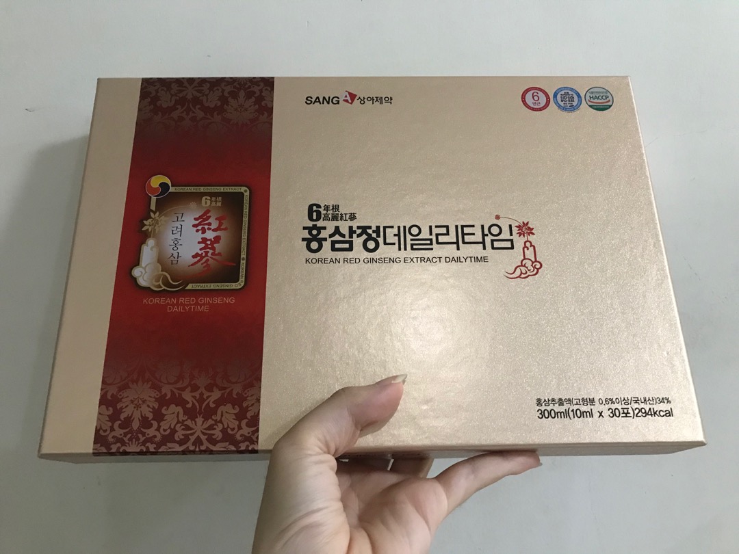 Nước Hồng Sâm Sanga Hàn Quốc Cho Người Lớn - Hỗ Trợ Tăng Cường Sức Khỏe, Dễ Dàng Hấp Thụ - Hộp 30 Gói Tiện Lợi