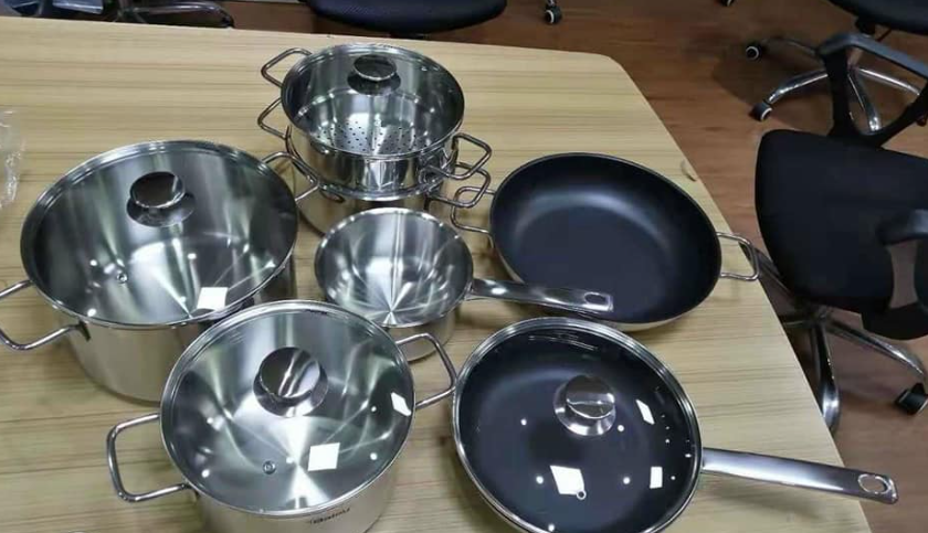 Bộ Nồi Inox Elo Balay 7 Món Chính Hãng Đức - Chất Liệu Inox Cao Cấp, Chống Dính, Phù Hợp Mọi Loại Bếp