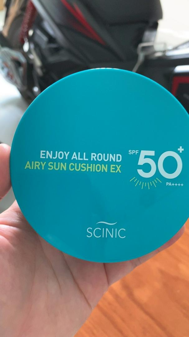 Phấn Nước Scinic Ex SPF50 - Chống Nắng, Kiềm Dầu, Nâng Tone Da Tự Nhiên, Phấn Trang Điểm Hàn Quốc 25g
