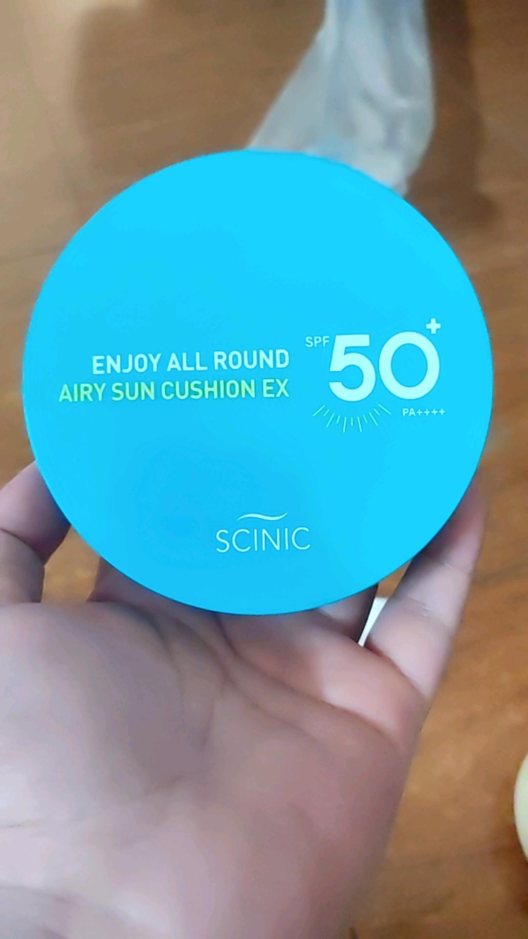 Phấn Nước Scinic Ex SPF50 - Chống Nắng, Kiềm Dầu, Nâng Tone Da Tự Nhiên, Phấn Trang Điểm Hàn Quốc 25g