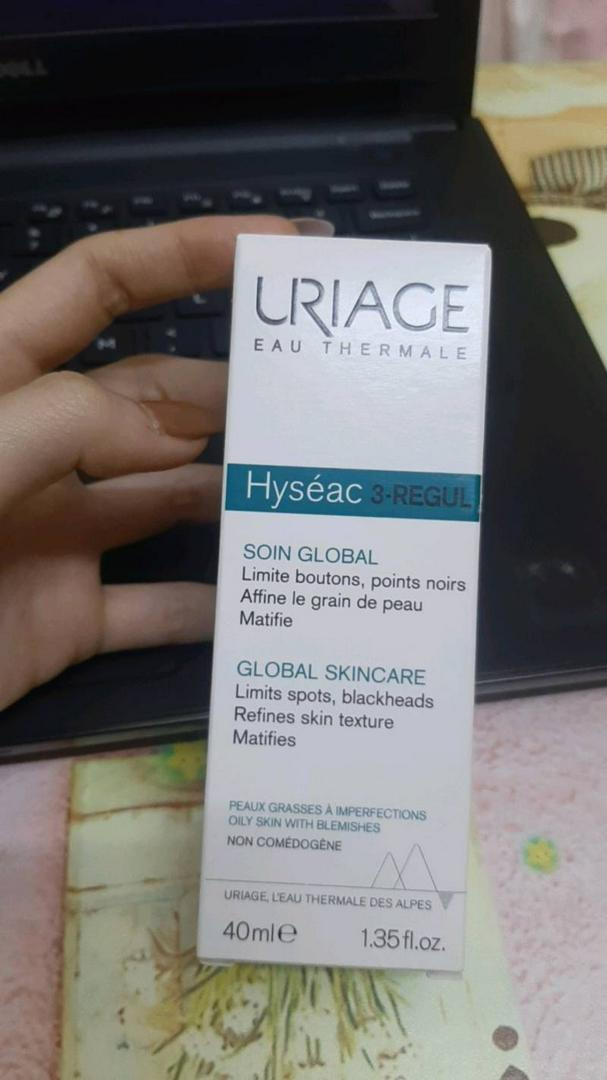 Kem trị mụn trứng cá Uriage Hyseac 3 Regul - Giảm mụn hiệu quả, ngừa mụn tái phát và cải thiện làn da dầu, 40ml