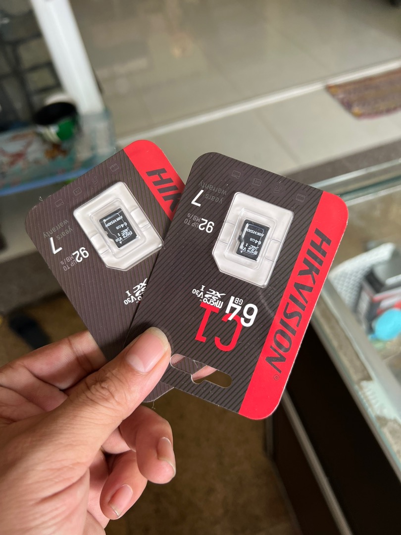 Thẻ Nhớ MicroSD Hikvision Class 10 32GB 64GB Tốc Độ 92Mb/s - Lưu Trữ Ảnh, Video HD, Chống Nước, Phù Hợp Cho Điện Thoại, Máy Ảnh, Camera