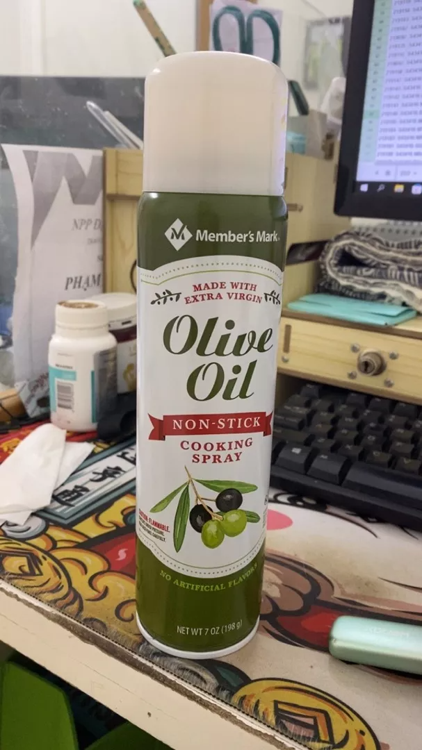 Dầu Ô Liu Dạng Xịt Member's Mark - 700 Lần Sử Dụng, Chống Dính Hoàn Hảo Cho Nấu Nướng, Giải Pháp Hoàn Hảo Cho Ăn Kiêng