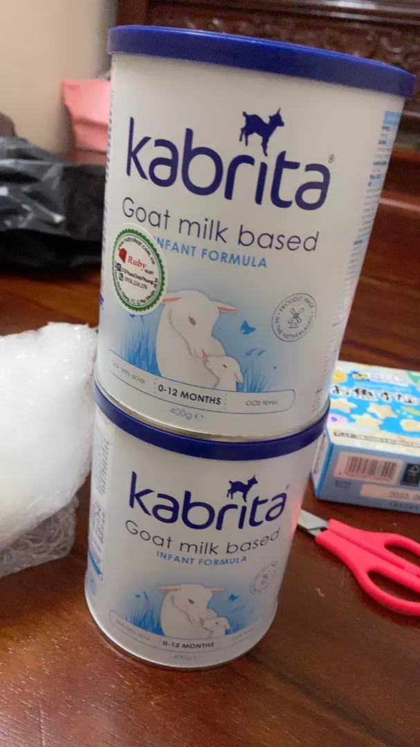 Sữa dê Kabrita 1 cho trẻ từ 0-12 tháng - Hỗ trợ phát triển trí não và tiêu hóa, dinh dưỡng tự nhiên từ sữa dê, 800g
