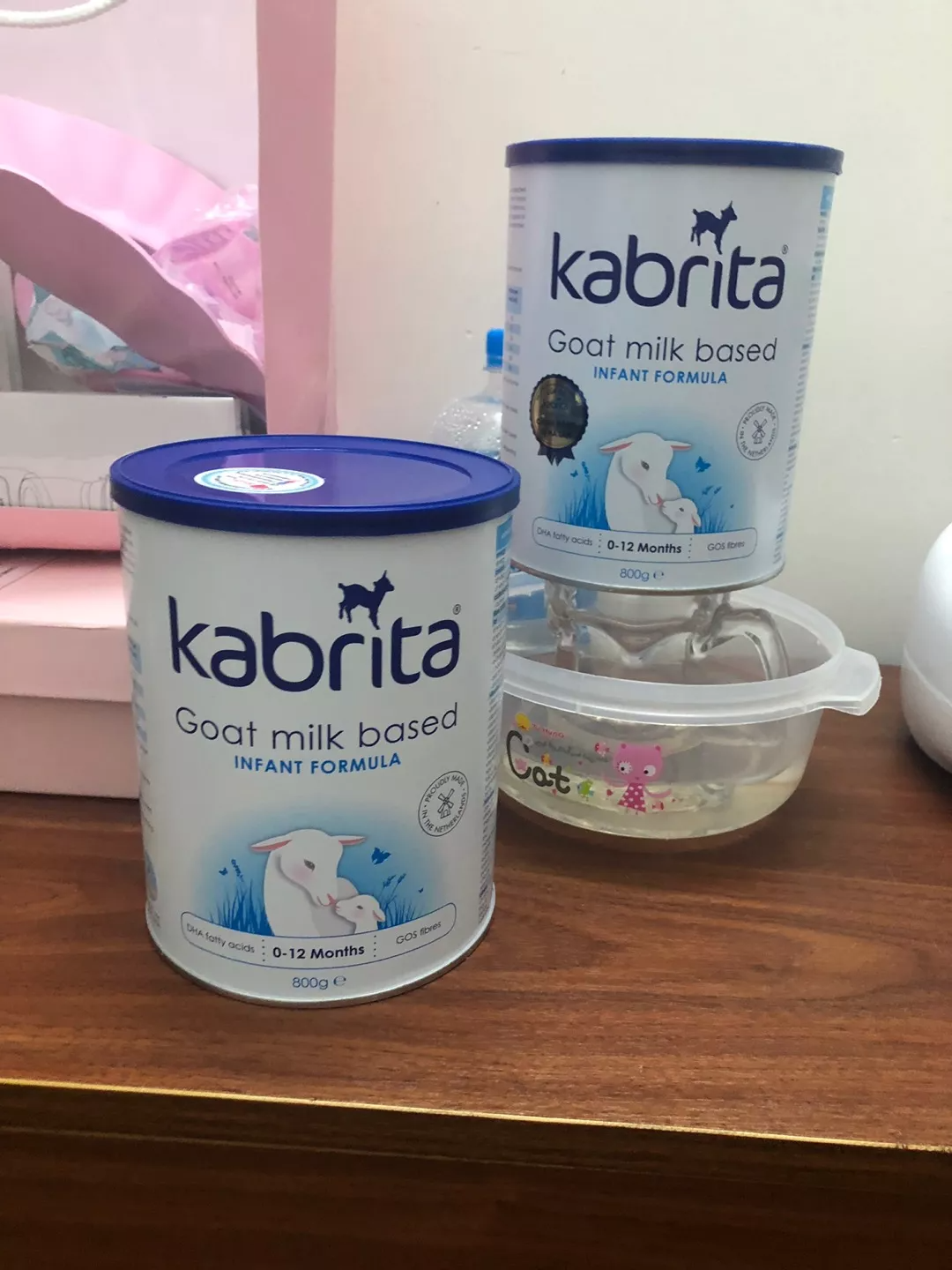 Sữa dê Kabrita 1 cho trẻ từ 0-12 tháng - Hỗ trợ phát triển trí não và tiêu hóa, dinh dưỡng tự nhiên từ sữa dê, 800g