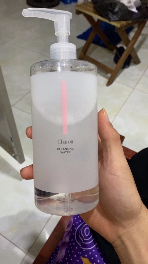 Nước tẩy trang Chacott For Professionals Nhật Bản 500ml - Sạch sâu, chiết xuất thảo mộc, cho mọi loại da, không dầu, không cồn, dịu nhẹ.