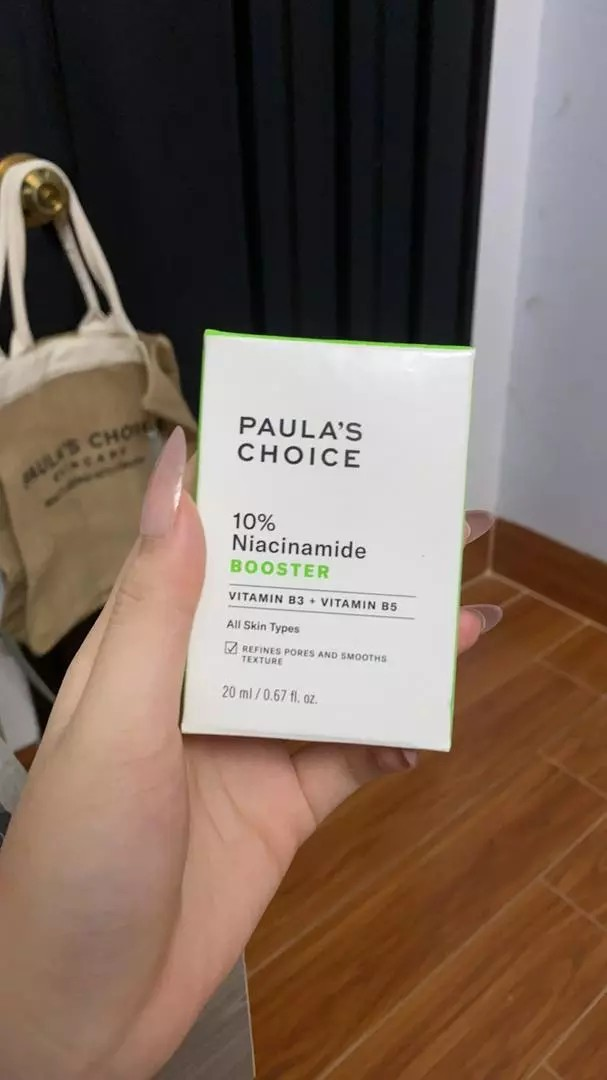 Serum Paula's Choice 10% Niacinamide Booster 20ml - Giúp Thu Nhỏ Lỗ Chân Lông, Da Đều Màu, Phục Hồi Độ Ẩm Cho Mọi Loại Da
