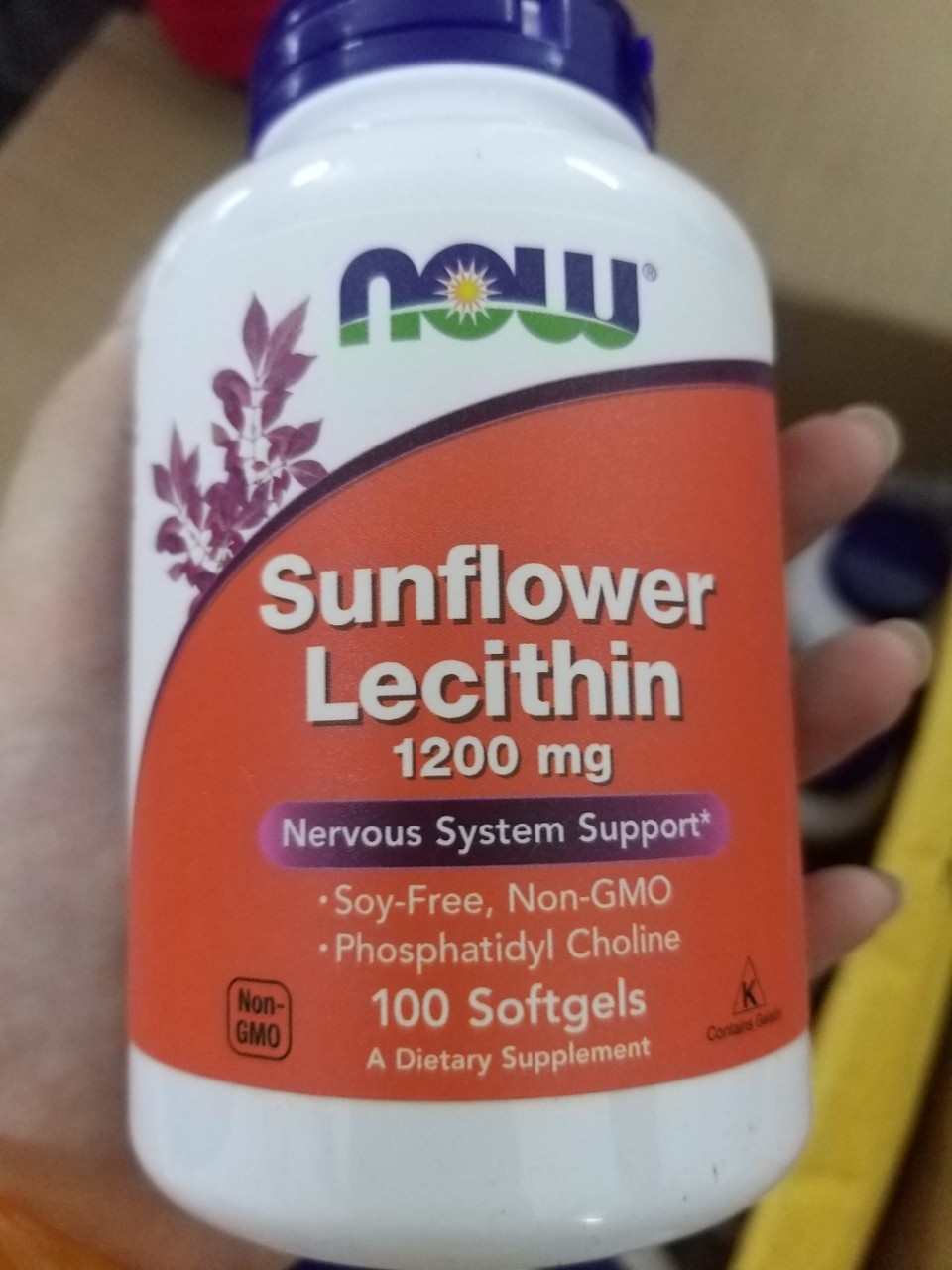 Viên Uống Now Foods Sunflower Lecithin 100 Viên - Hỗ Trợ Ngừa Tắc Tia Sữa Cho Mẹ Sau Sinh, Tăng Cường Sữa Mẹ Thơm Ngon