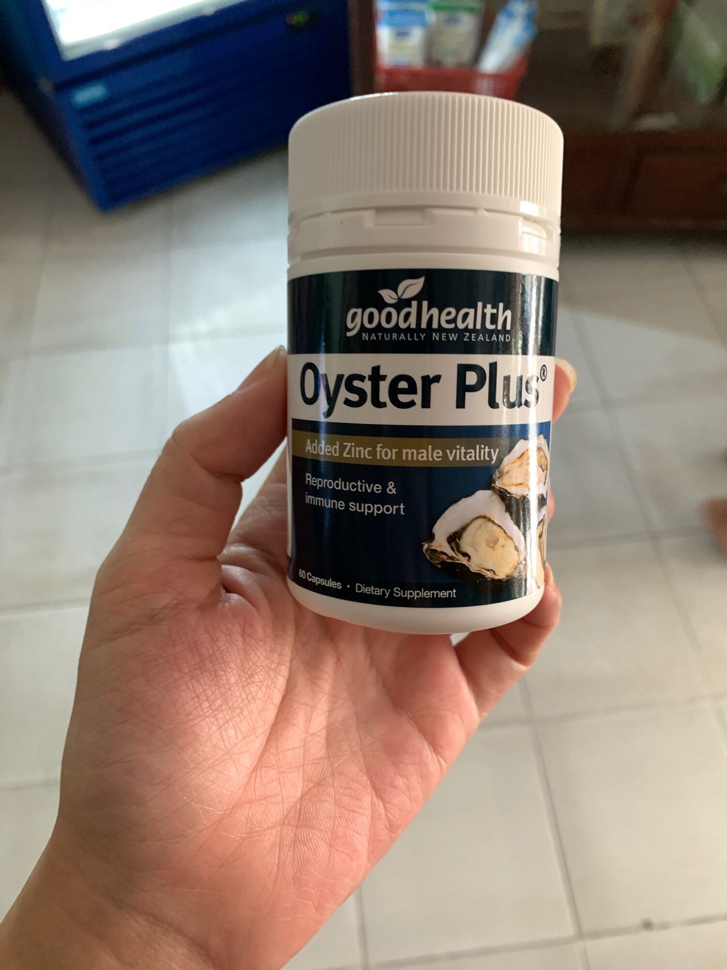Tinh Chất Hàu Oyster Plus Goodhealth 60 Viên - Hỗ Trợ Sinh Lý Nam Giới, Chiết Xuất Từ Hàu Tự Nhiên, Sản Phẩm Chất Lượng New Zealand